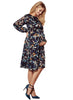 Sally Maternity Dress - Forest Night - Mums and Bumps