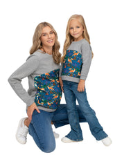 Santa Monica Mother & Daughter Matching Shirt - Berry Foxes - Mums and Bumps