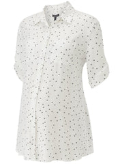 Selina Maternity Pocket Shirt - Mums and Bumps