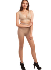 Sheer Pantyhose Graduated Medium Compression - Beige - Mums and Bumps