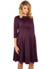 Sienna Maternity Dress - Claret - Mums and Bumps