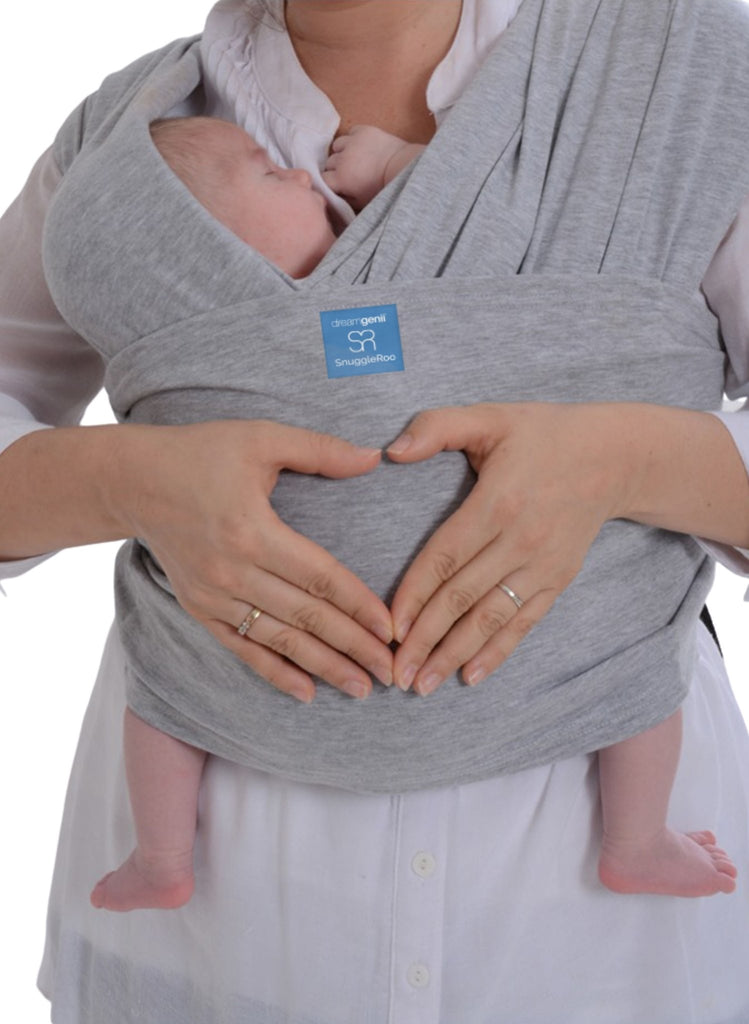 SnuggleRoo Baby Carrier - Light Grey – Mums and Bumps
