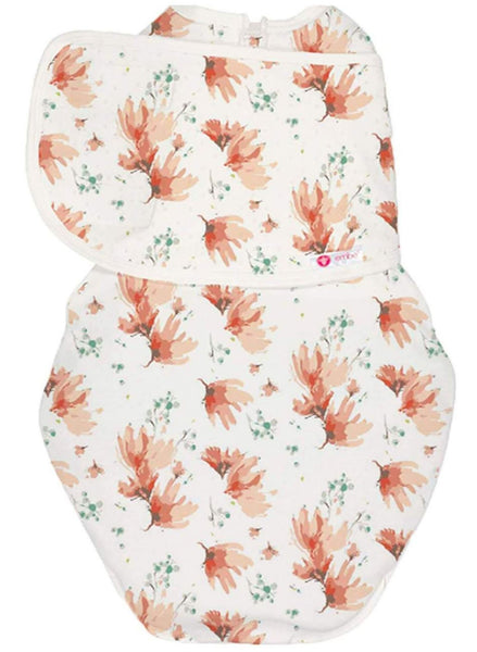 Starter 2-Way Swaddle (0-3M) - Blush Blossom
