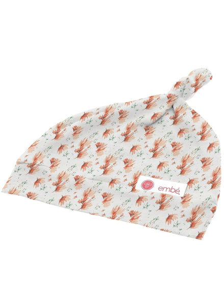Starter 2-Way Swaddle + Hat Bundle (0-3M) - Blush Blossom