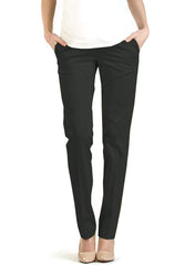 Straight Leg Maternity Trouser - Black - Mums and Bumps