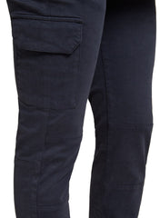 Stretch Maternity Cargo Pants - Navy - Mums and Bumps