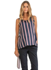 Striped Maternity Top with Retro Style - Mums and Bumps