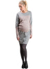 Striped Sweatshirt Maternity Dress - Mums and Bumps