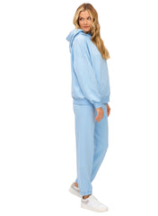 The Cozy Maternity Tracksuit - Angel Blue - Mums and Bumps