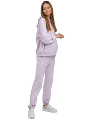 The Cozy Maternity Tracksuit - Glicine - Mums and Bumps