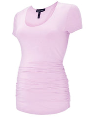 The Maternity Cap Scoop Top - Lilac - Mums and Bumps