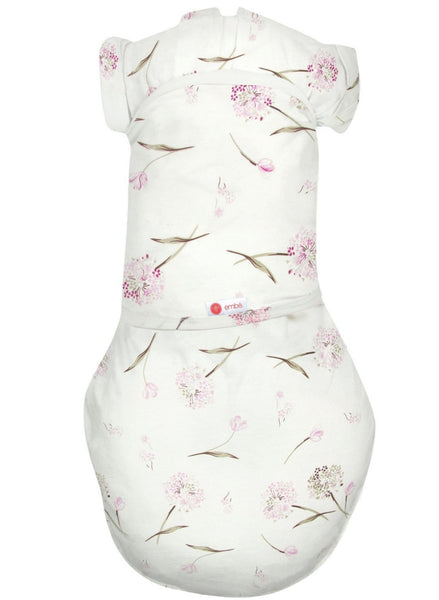 Transitional 2-Way Swaddle Out (3-6M) - Clustered Flowers