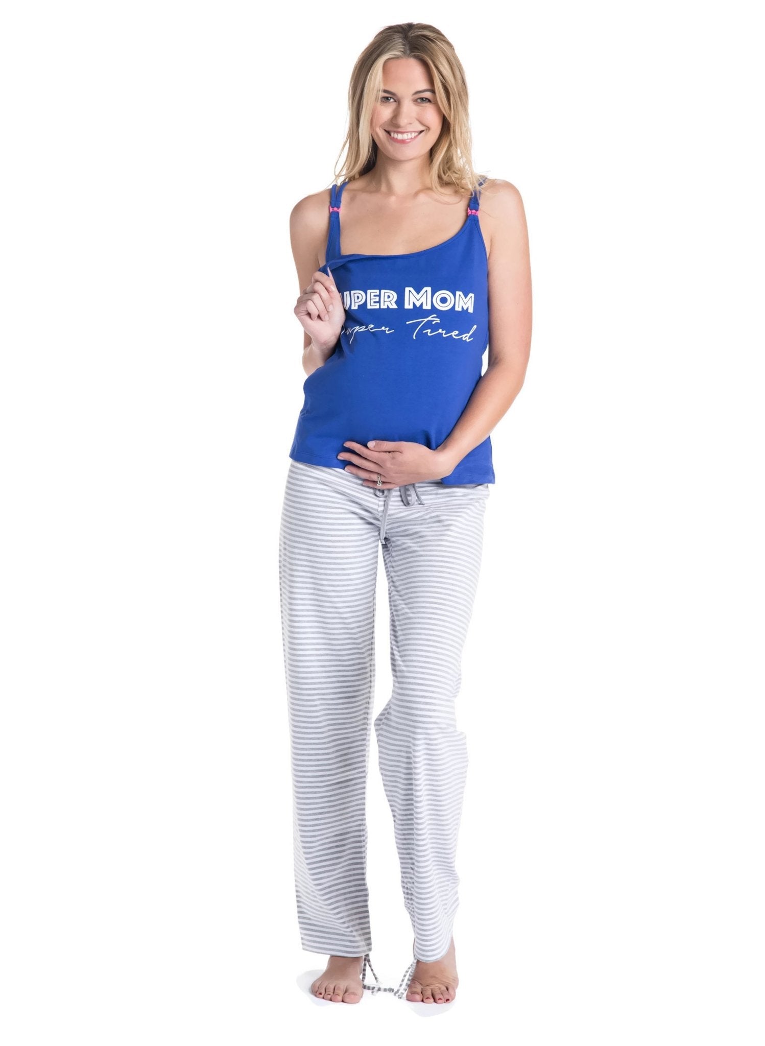 Trudy Super Mom Maternity & Nursing Pajama Set - Mums and Bumps