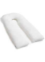 U-Shaped Pregnancy Pillow - White - Mums and Bumps