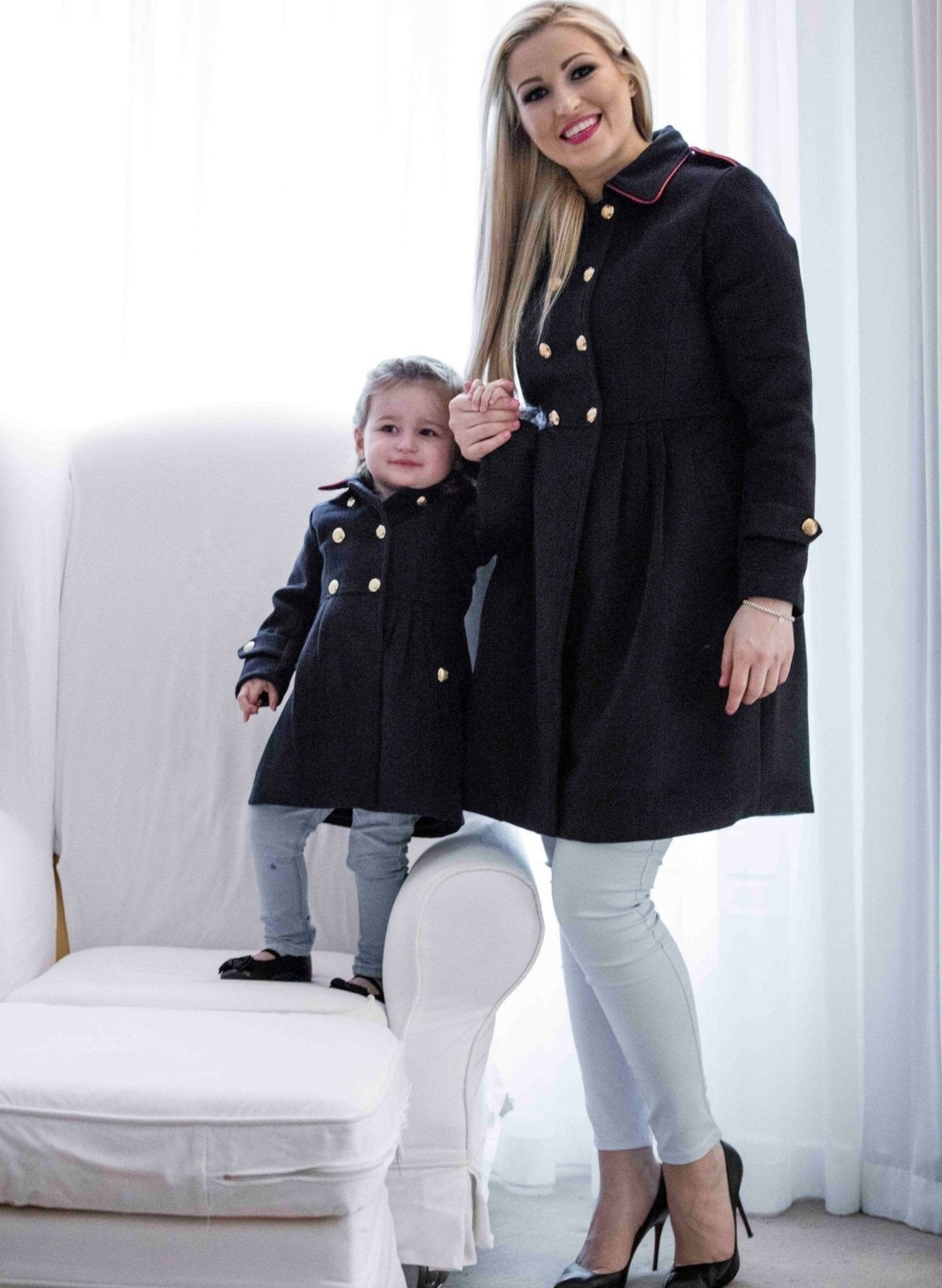 Vega & Vega Girl Matching Coats - Mums and Bumps