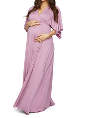 Violeta Long Maternity Caftan Dress - Mums and Bumps