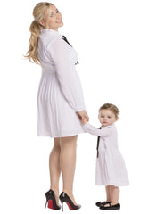 White Dress & Little White Dress - Mums and Bumps